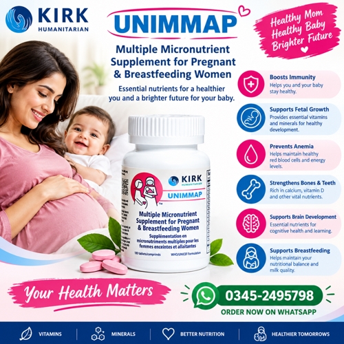 Kirk Humanitarian Unimmap Tablet Price In Pakistan