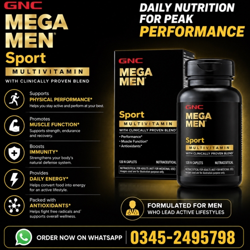 Mega Men Sport Multivitamins Price In Pakistan