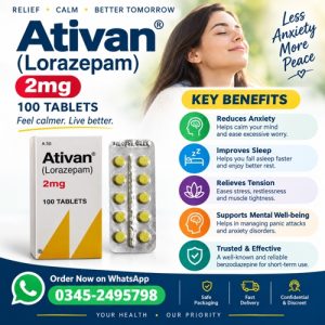 Ativan Tablets Price In Pakistan