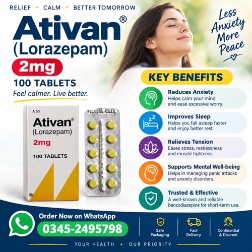 Ativan Tablets Price In Pakistan