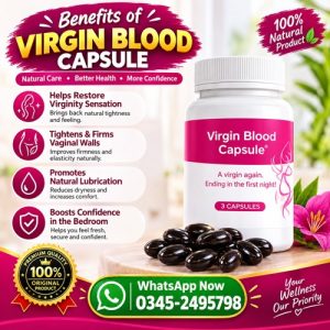 Virgin Blood Capsule Price in Pakistan Virgin Blood Capsule Price in Pakistan