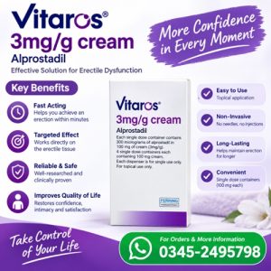 Vitares 3mg/g Cream Price In Pakistan