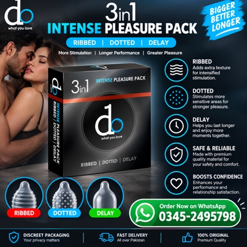 Do 3-in-1 Intense Pleasure Condoms Price In Pakistan