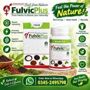 Fulvic Plus Capsules Price in Pakistan