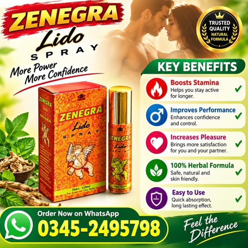 Zenegra Lido Delay Spray Price In Pakistan