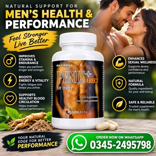 Penis + Erect for Men Capsule Price in Pakistan