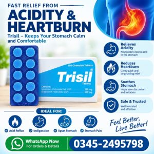 Trisil Plus Tablet Price In Pakistan