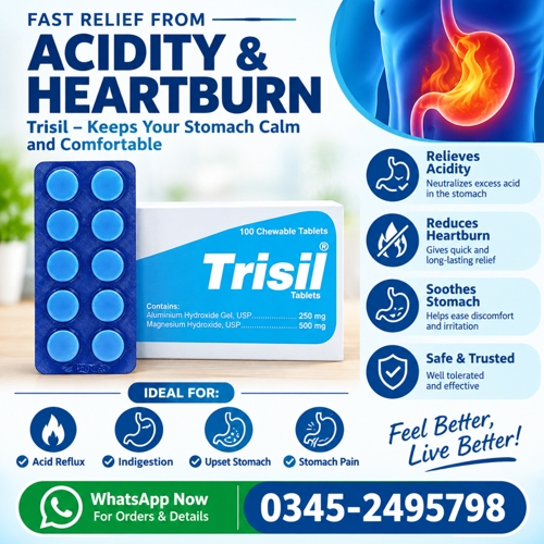 Trisil Plus Tablet Price In Pakistan