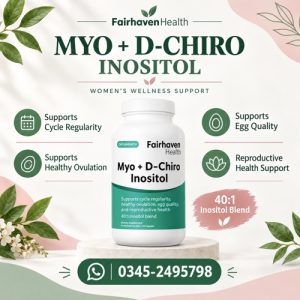 Myo + D-Chiro Inositol Capsules Price In Pakistan
