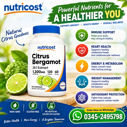 Citrus Bergamot Capsule Price In Pakistan