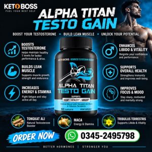 Alpha Titan Testo Gain Price In Pakistan