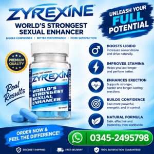 Zyrexin 525mg Tablets Price In Pakistan