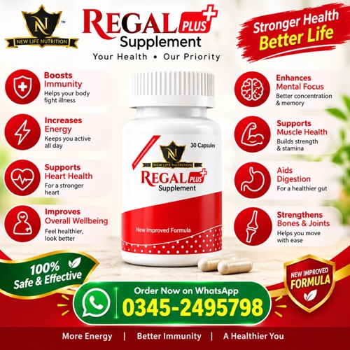 Regal Plus Capsules Price in Pakistan