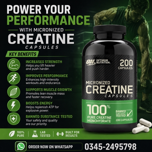 Monohydrate Creatine Capsules Price In Pakistan