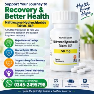 Naltrexone Hydrochloride Tablets Price In Pakistan