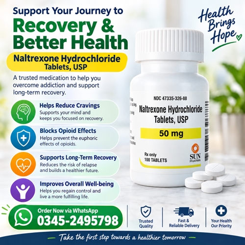 Naltrexone Hydrochloride Tablets Price In Pakistan