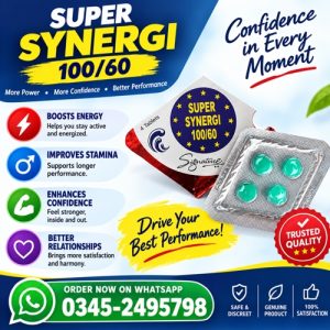 Super Synergi 100/60 Tablets Price In Pakistan