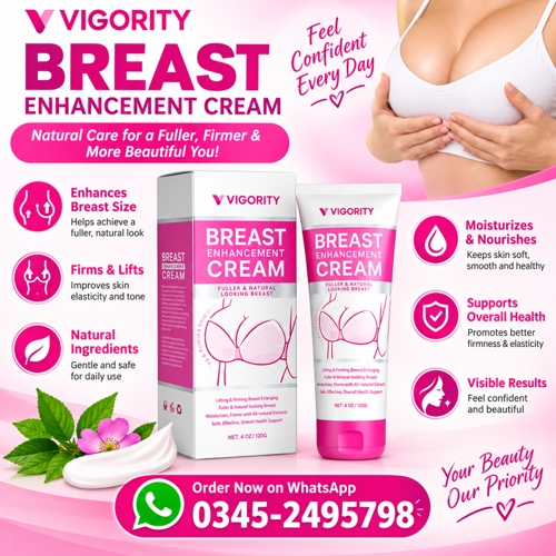 Vigority Breast Enlargement Cream Price In Pakistan