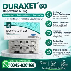 Duraxet 60 Tablets Price in Pakistan