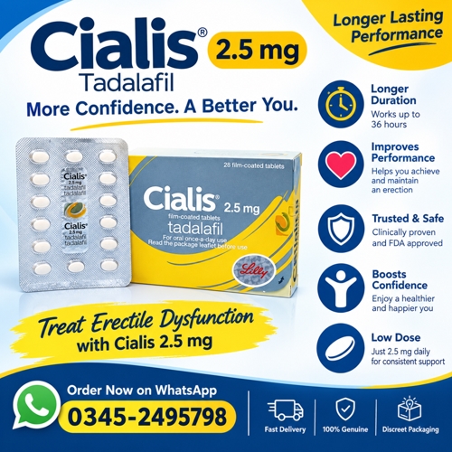 Cialis 2.5Mg Price In Pakistan