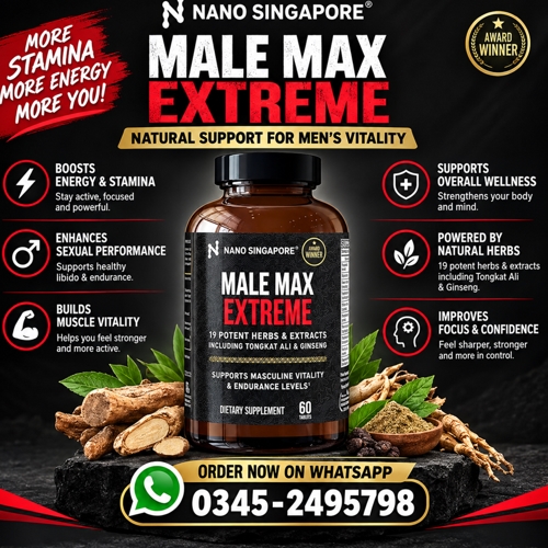 Male Max Extreme Pills Price In Pakistan