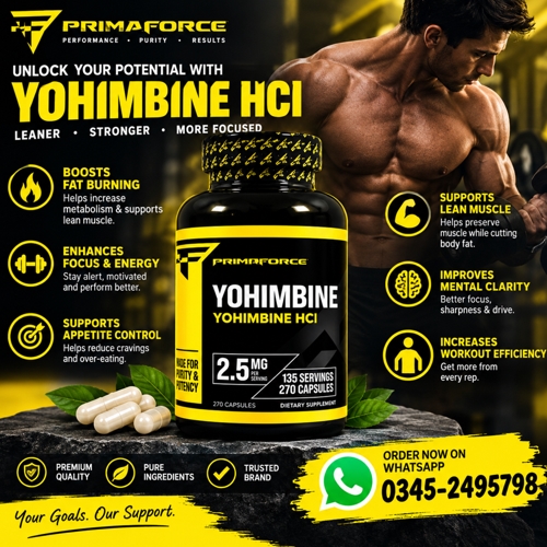 Primaforce Yohimbine HCl Capsules Price In Pakistan