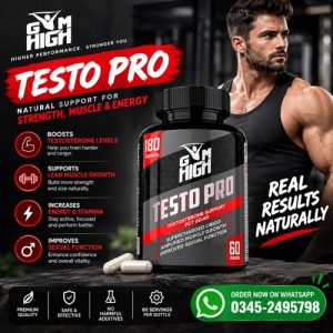 Testopro Capsules Price In Pakistan