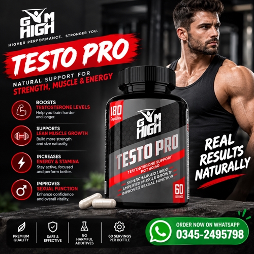 Testopro Capsules Price In Pakistan