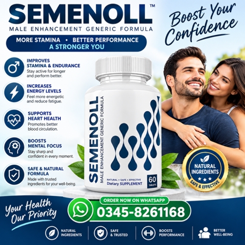 Semenoll Tablet Price in Pakistan Semenoll Tablet Price in Pakistan