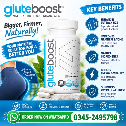Gluteboost Natural Buttock Pills Price In Pakistan
