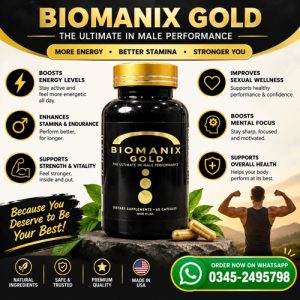 Biomanix Gold Capsule Price In Pakistan