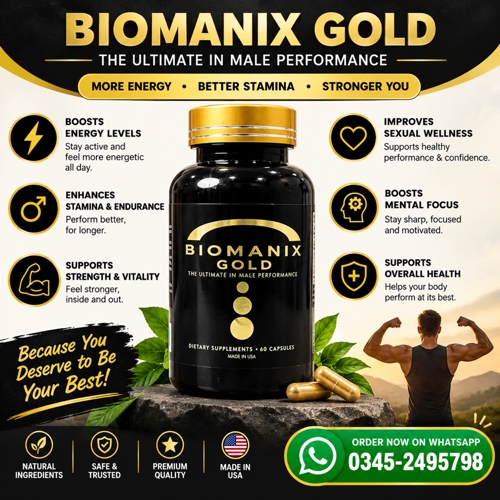 Biomanix Gold Capsule Price In Pakistan