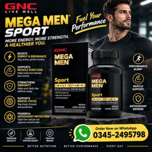 GNC Mega Men Sport Multivitamin Price In Pakistan GNC Mega Men Sport Multivitamin Price In Pakistan