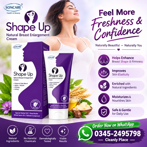 Shape Up Breast Enlargement Cream Price In Pakistan