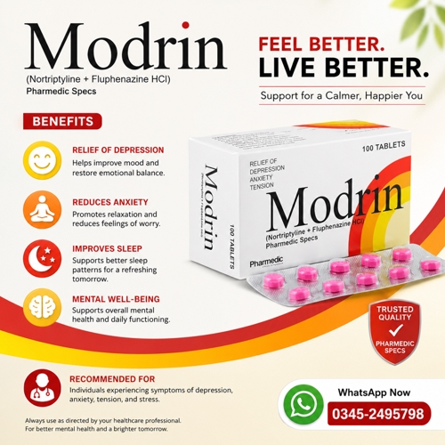 Modrin Tablets Price In Pakistan