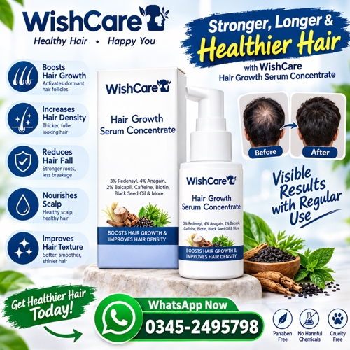 Wishcare Hair Growth Serum Price In Pakistan