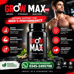 Grow Max Pro Price In Pakistan