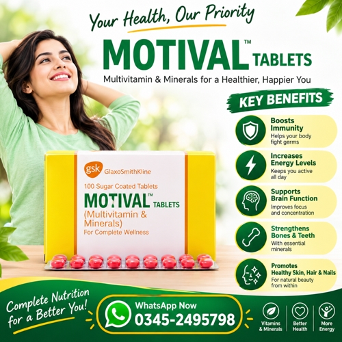 Motival Tablets Price In Pakistan