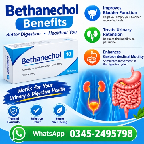 Bethanechol Chloride Tablets 10mg Price In Pakistan