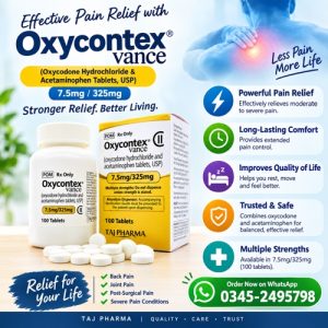 OxyContin Tablets Price In Pakistan