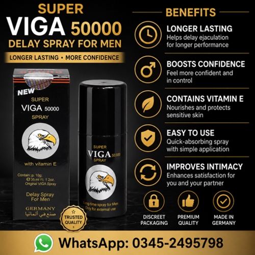 Super Viga 50000 Delay Spray Price In Pakistan