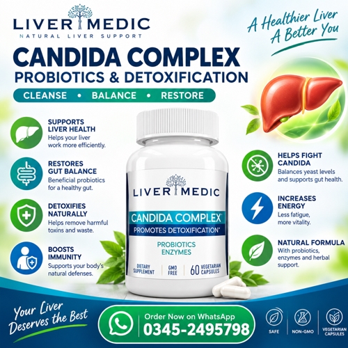 Liver Medic Candida Complex Capsules Price In Pakistan
