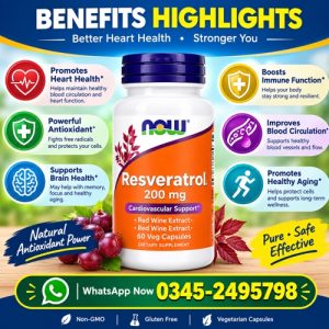 Resveratrol Capsule Price In Pakistan Resveratrol Capsule Price In Pakistan