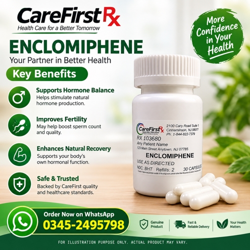 Enclomiphene Capsules Price In Pakistan