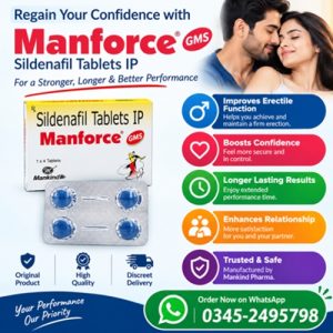 Manforce Tablet Price In Pakistan