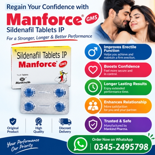 Manforce Tablet Price In Pakistan