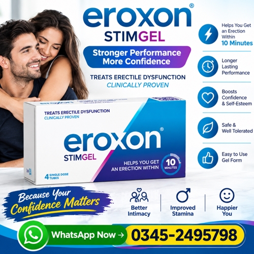 Eroxon Stimgel for Erectile Dysfunction Price In Pakistan