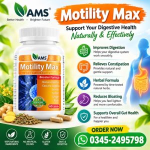 Ams Motility Max Capsules Price In Pakistan