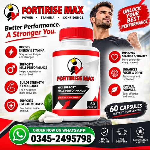 Fortirise Max Support Male Enhancement Capsule Price In Pakistan