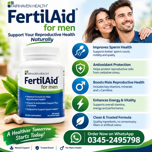 FertilAid For Men Capsule Price In Pakistan FertilAid For Men Capsule Price In Pakistan